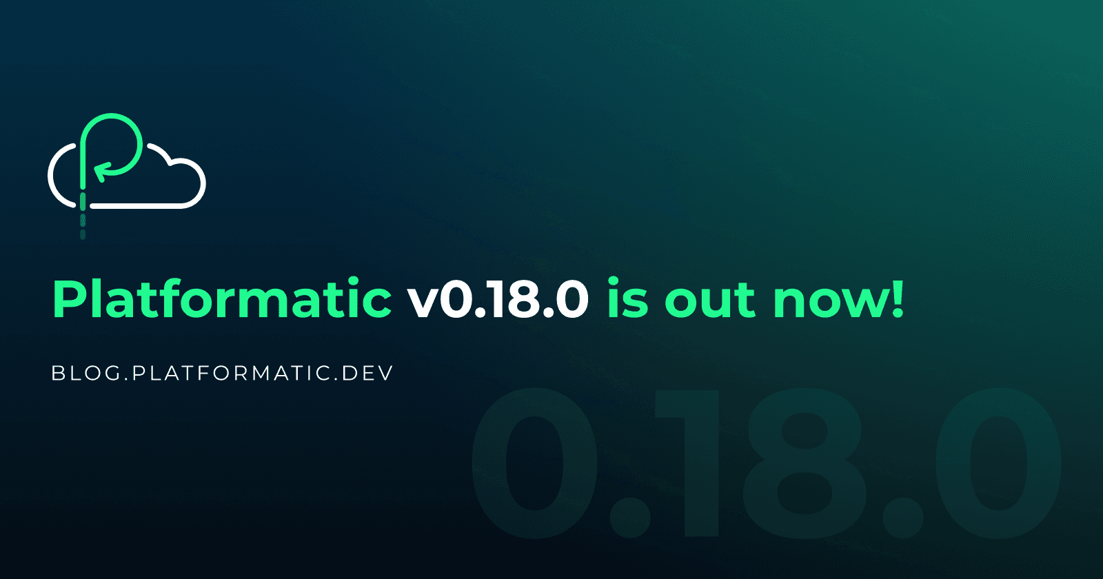 Platformatic v0.18.0 - GraphQL and OpenAPI support for Service, automatic config update, and many more fixes