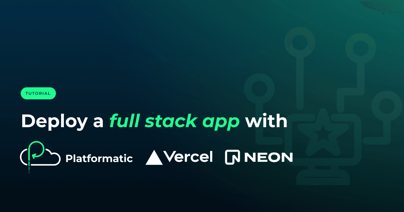 Deploy a full stack app with Platformatic, Vercel and Neon