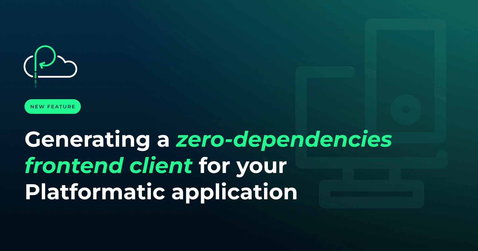 Generating a zero-dependencies frontend client for your Platformatic application