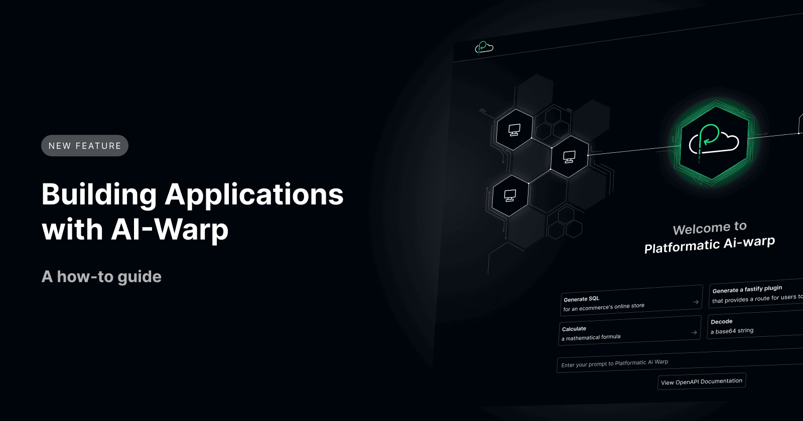 Building AI applications with Platformatic AI-Warp
