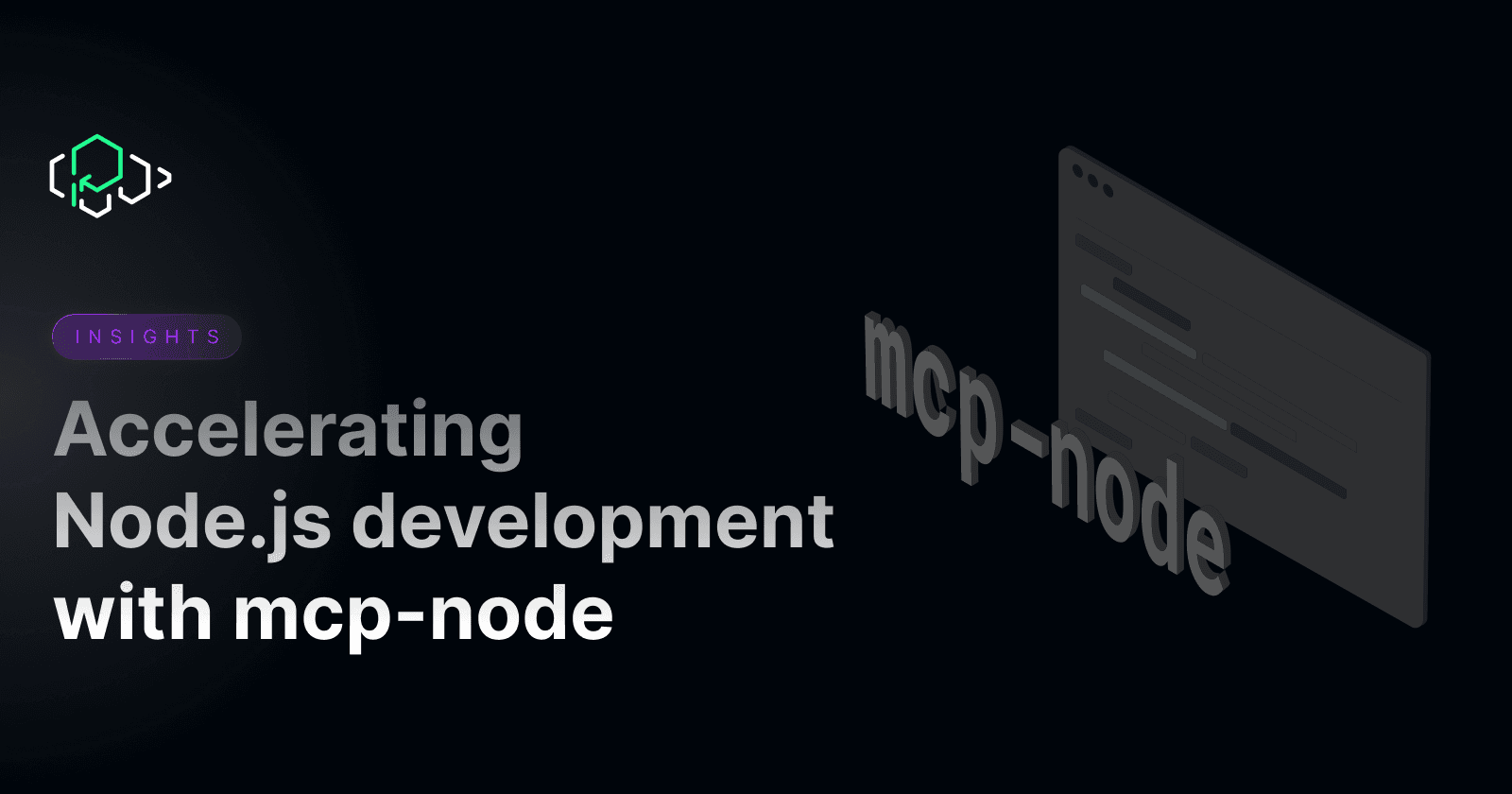 Accelerating Node.js development with mcp-node