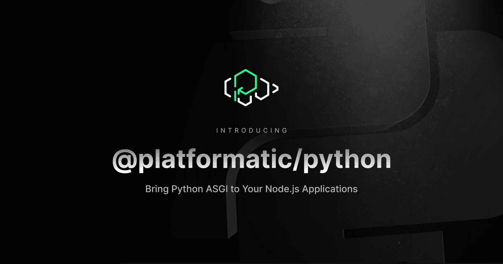 Bring Python ASGI to Your Node.js Applications