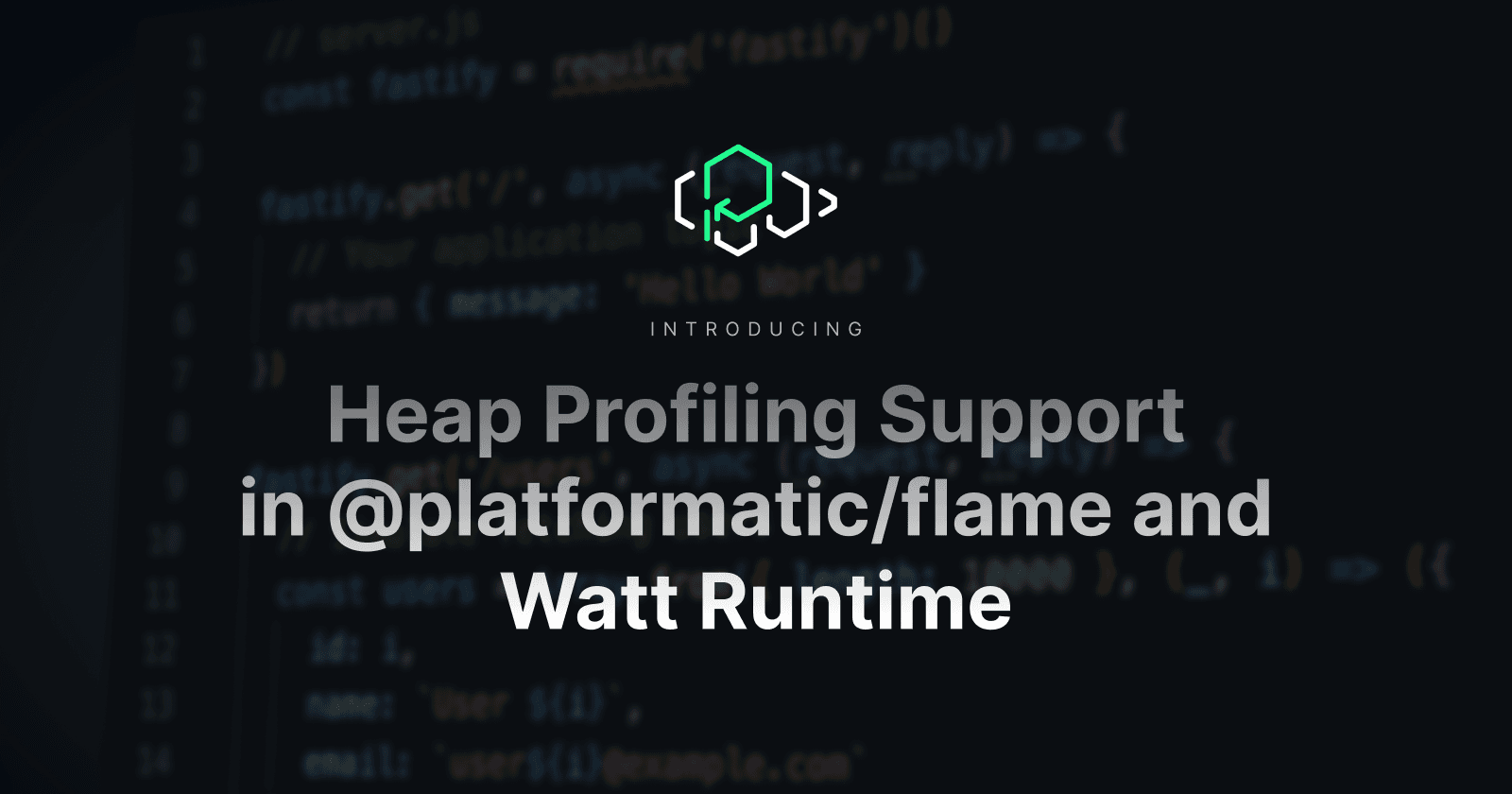 Announcing Heap Profiling Support in @platformatic/flame and Watt